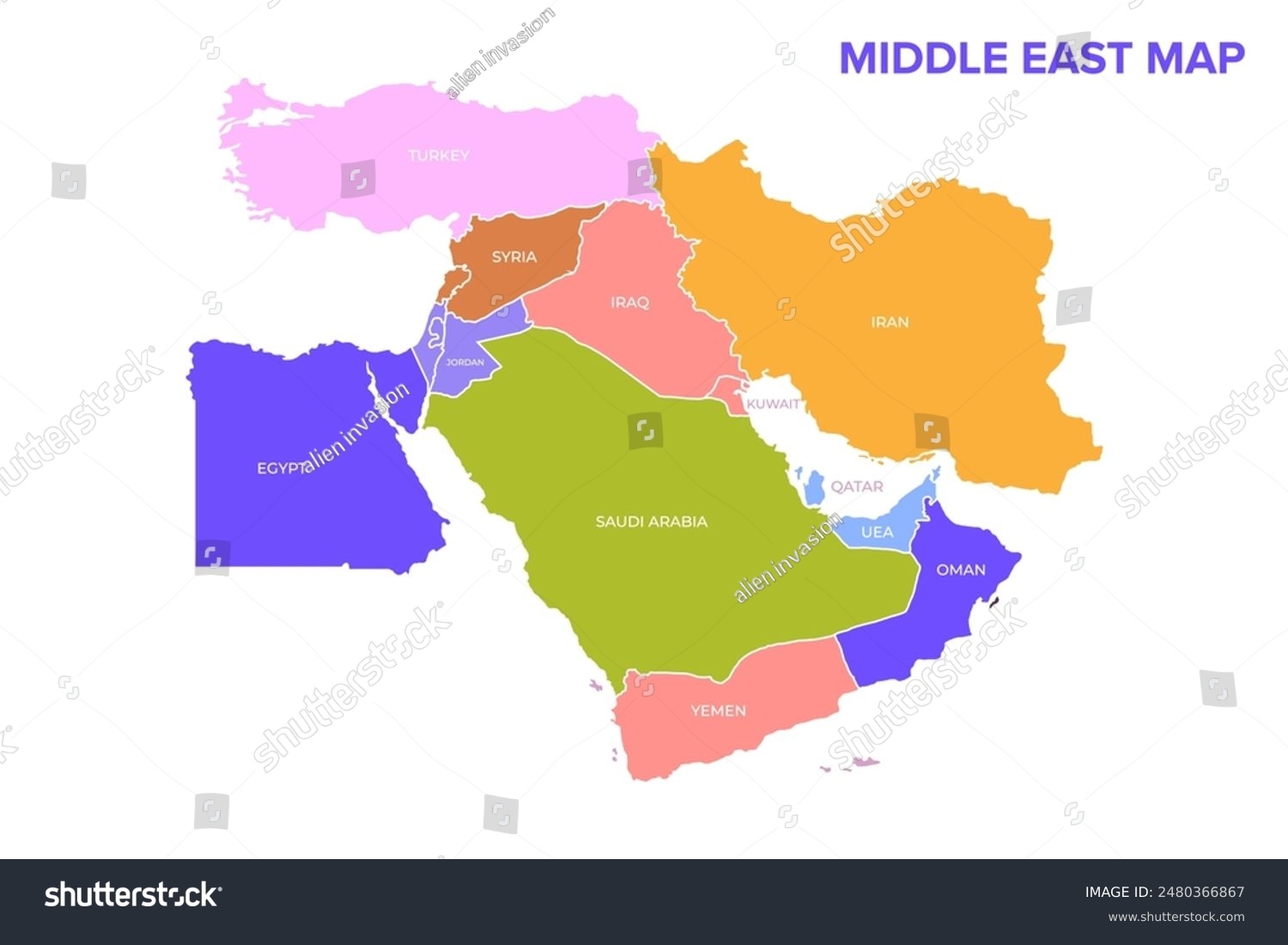 10 Thousand Middle East Map Outline Royalty Free Images Stock Photos U0026 Pictures Shutterstock