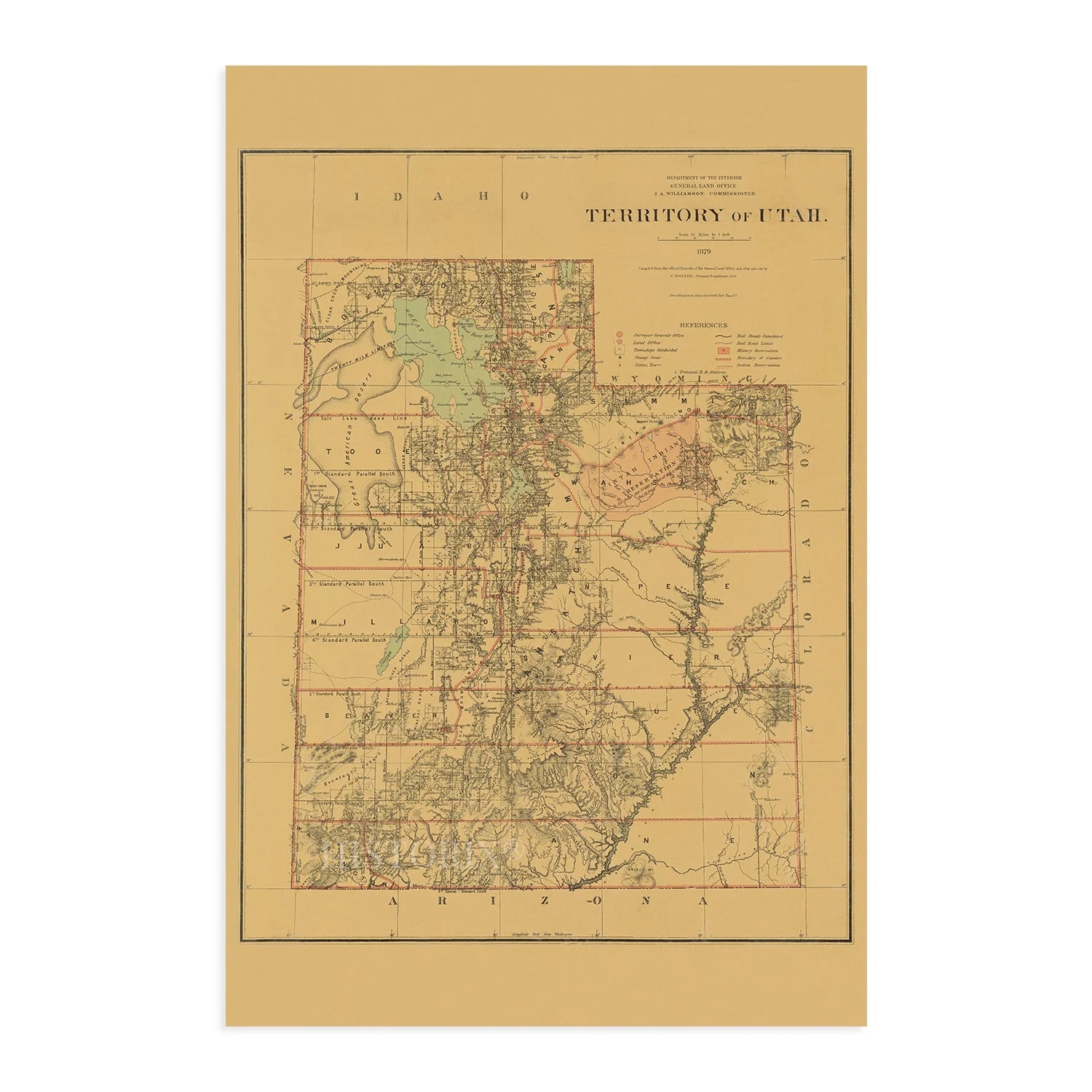 1879 Utah State Map Utah State Vintage Map Wall Art Old Historic Map Of Utah Poster Showing Towns Counties Indian Reservations And Natural Features Walmart 1879 Utah State Map Utah State Vintage Map Wall Art Old Historic Map Of Utah Poster Showing Towns Counties Indian Reservations And Natural Features Walmart