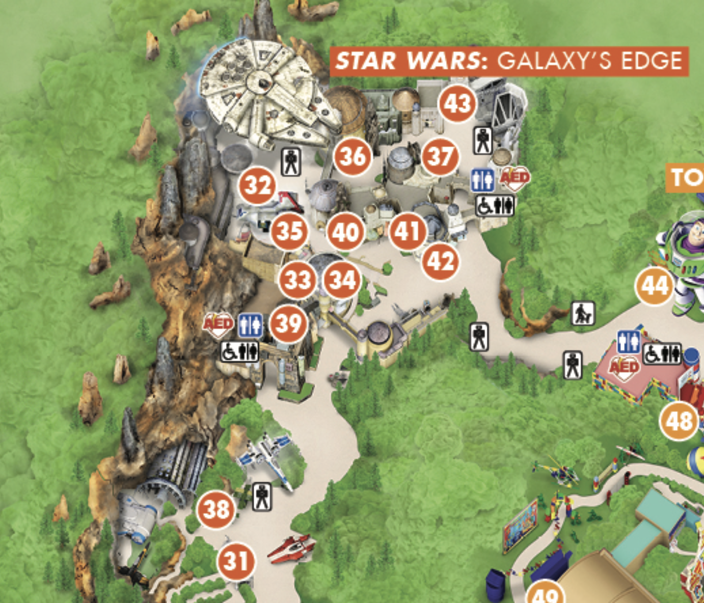 2025 Hollywood Studios Map Walt Disney World WDW Magazine