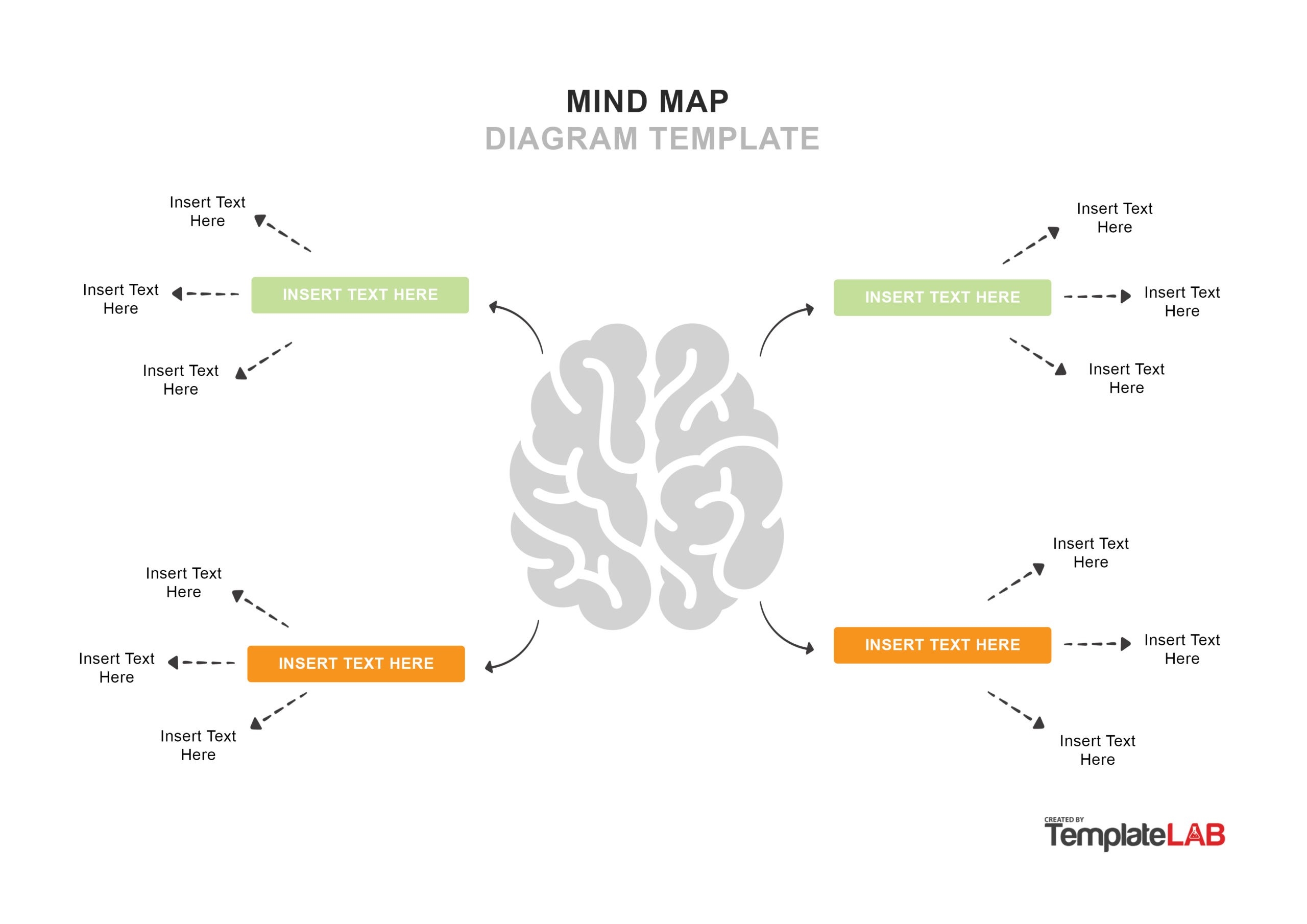 33 Free Mind Map Templates U0026 Examples Word PowerPoint PSD 