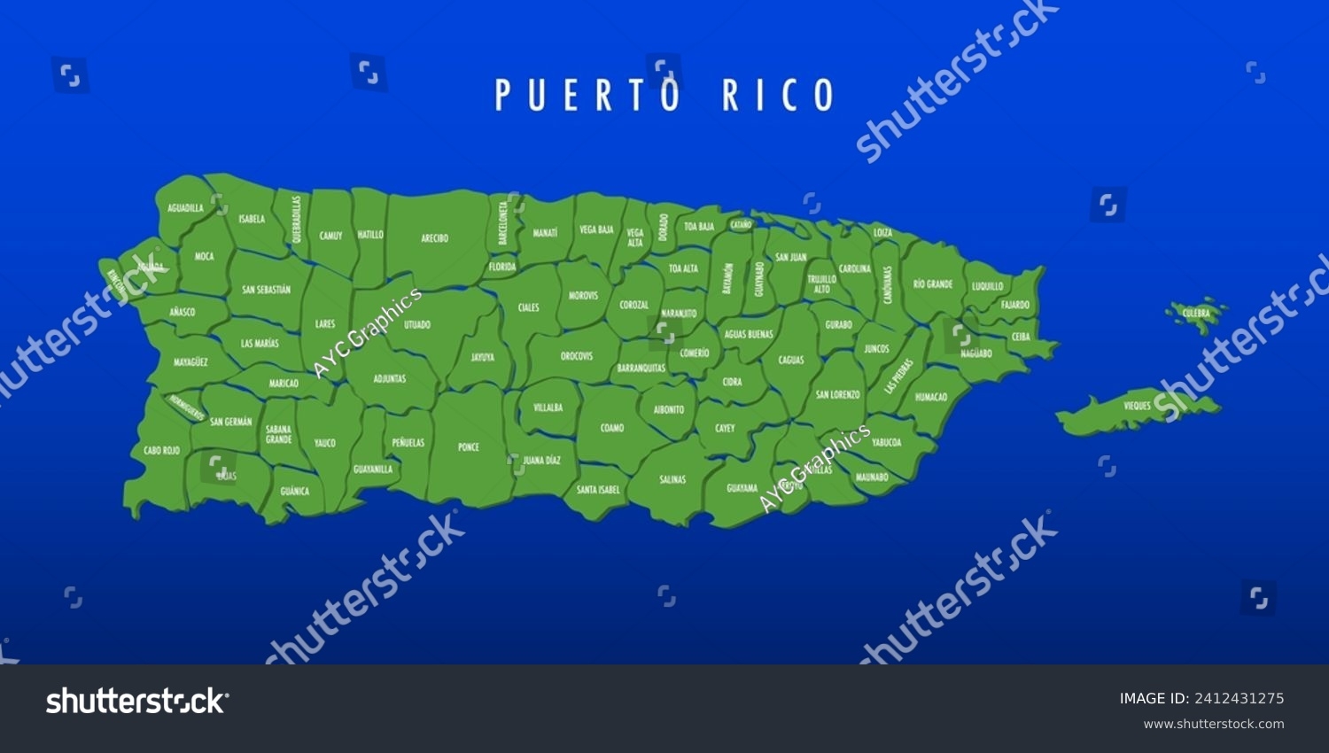 3d Puerto Rico Map Isolated Towns Stock Vector Royalty Free 2412431275 Shutterstock 3d Puerto Rico Map Isolated Towns Stock Vector Royalty Free 2412431275 Shutterstock