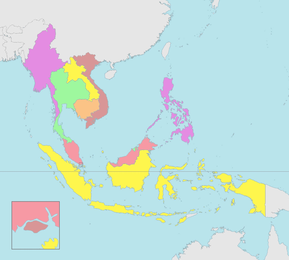8 Free Maps Of ASEAN And Southeast Asia Ase anup