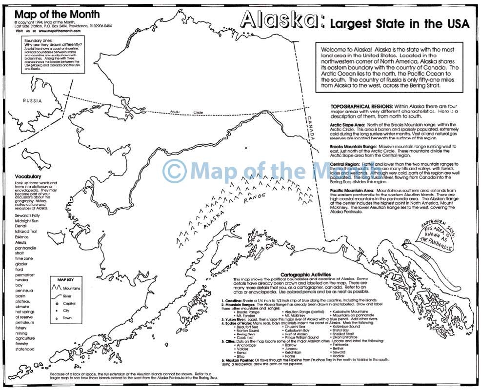 Alaska Map