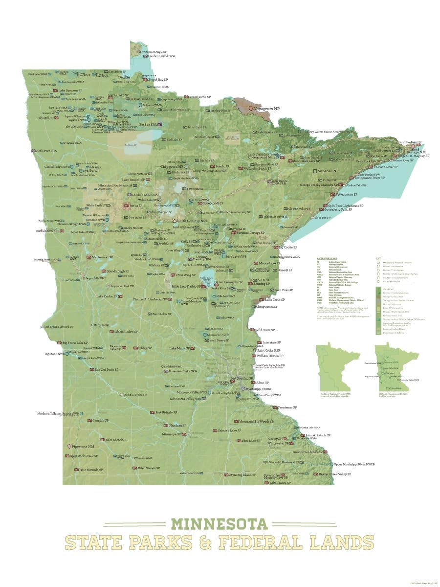 Printable Map Of Minnesota