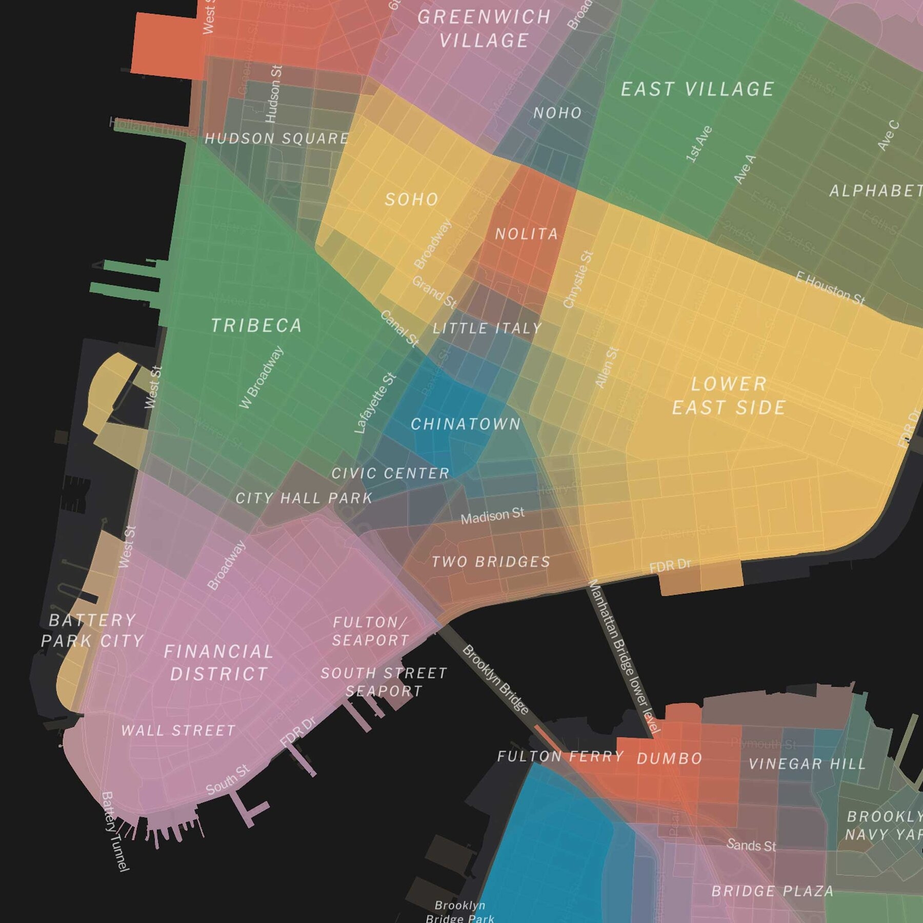 Printable New York City Map