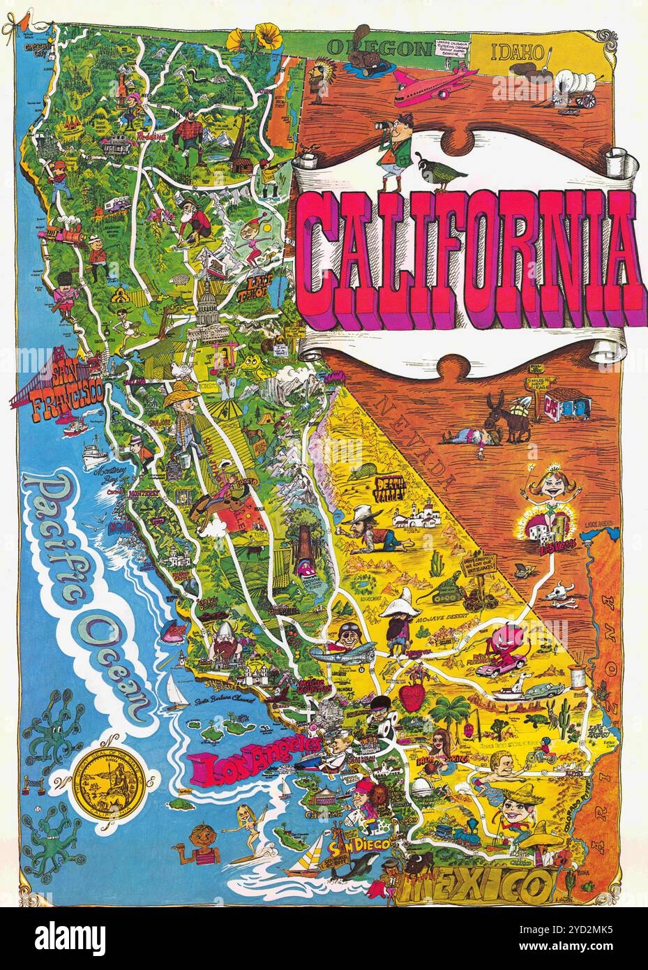 Printable Map Of California