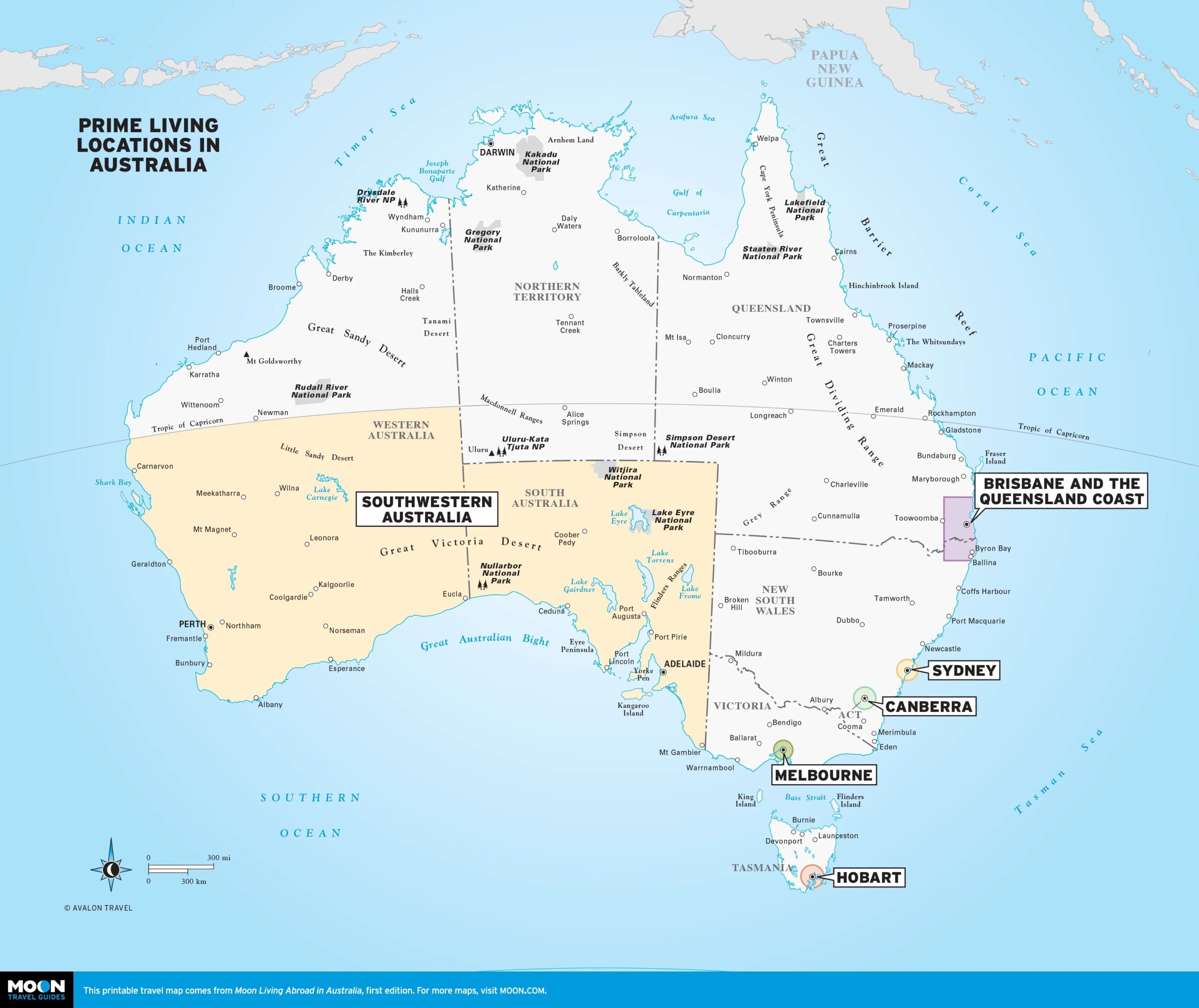 Australia Moon Travel Guides
