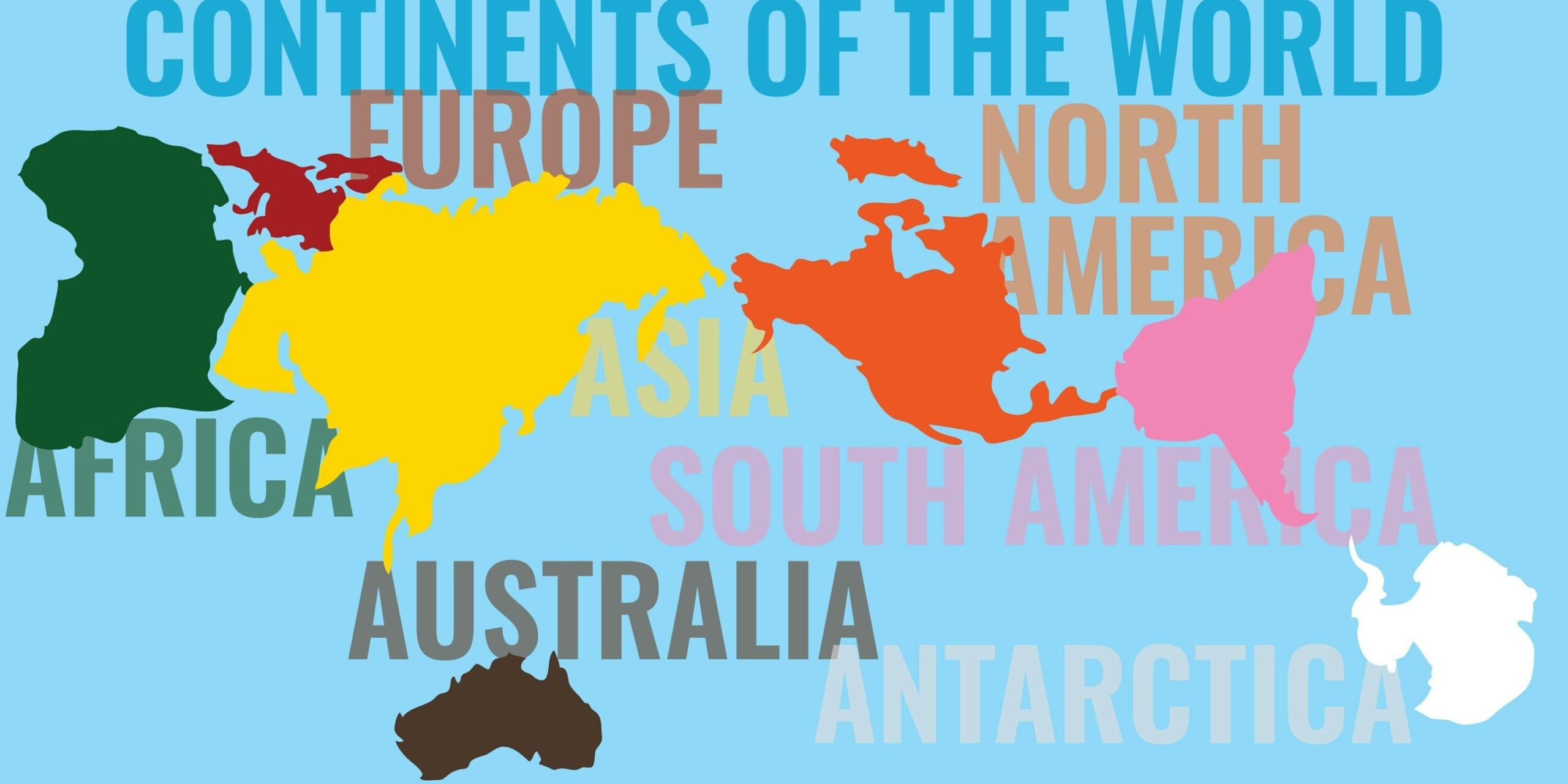 Authagraph Pattern For World Continent Map Land Mass Comparison Montessori PDF And SVG Cut Files Felt Paper 3x6 Foot Printable Em Is Crafty
