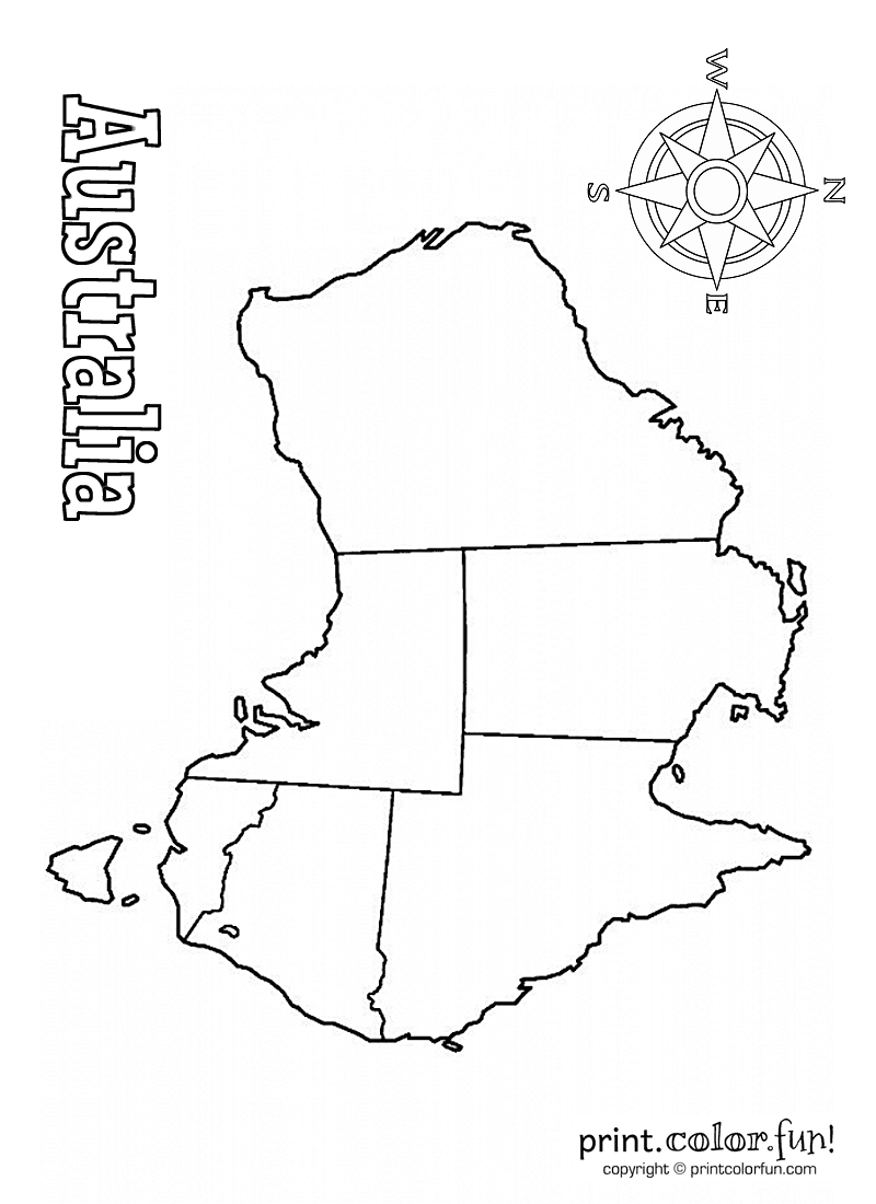 Free Printable Blank Map Lines