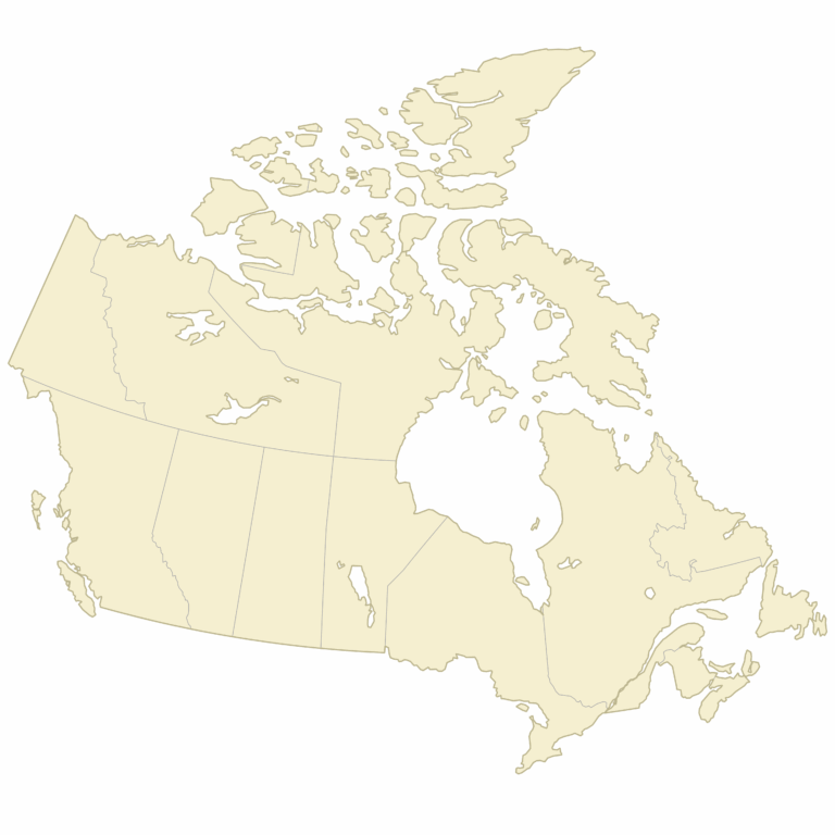 Blank Map Of Canada Provinces Ultimaps