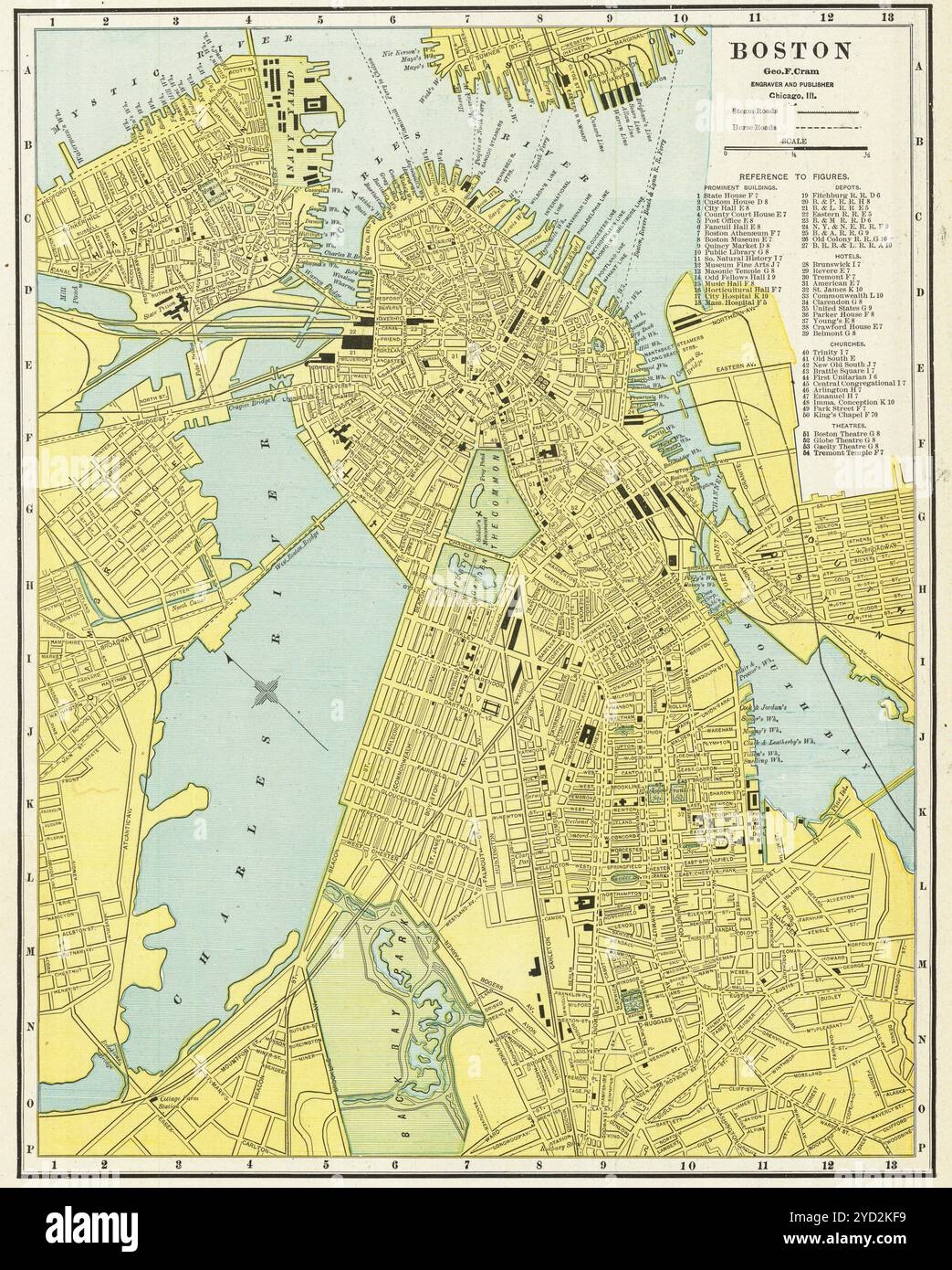 Boston Map Hi res Stock Photography And Images Page 5 Alamy
