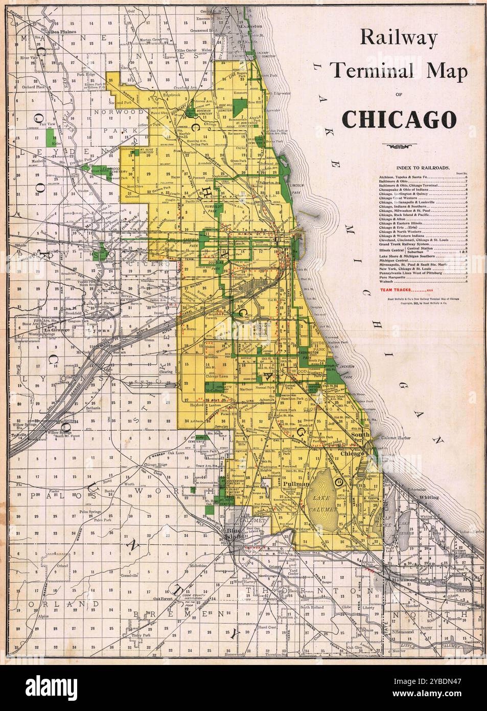 Chicago City Map Printable
