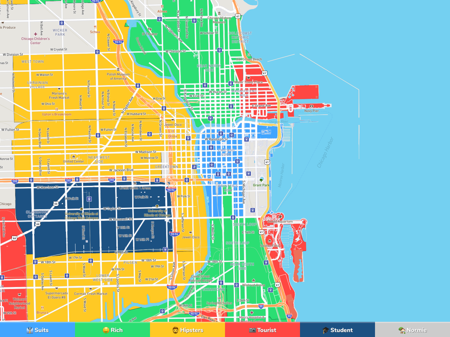 Chicago Neighborhood Map
