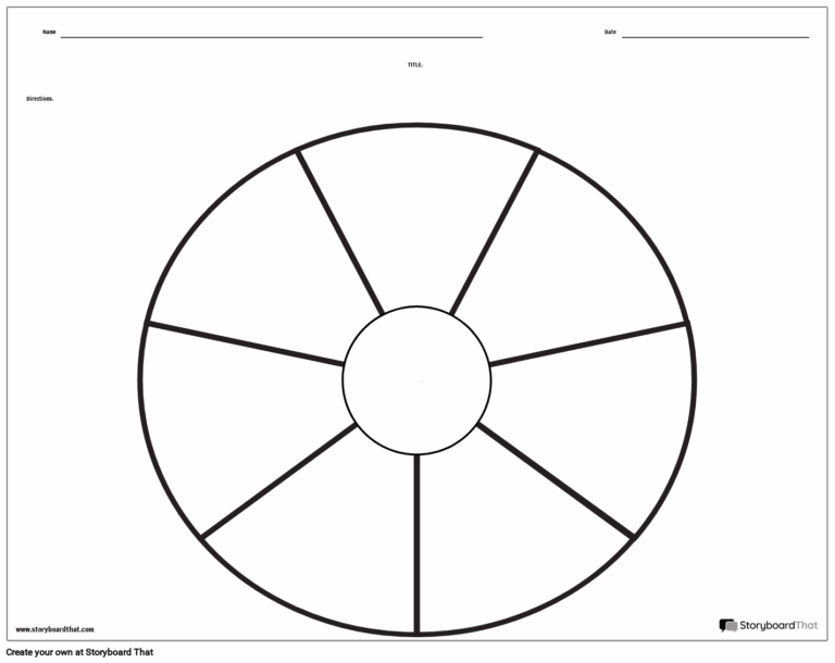 Circle Chart Maker Worksheets Storyboard That