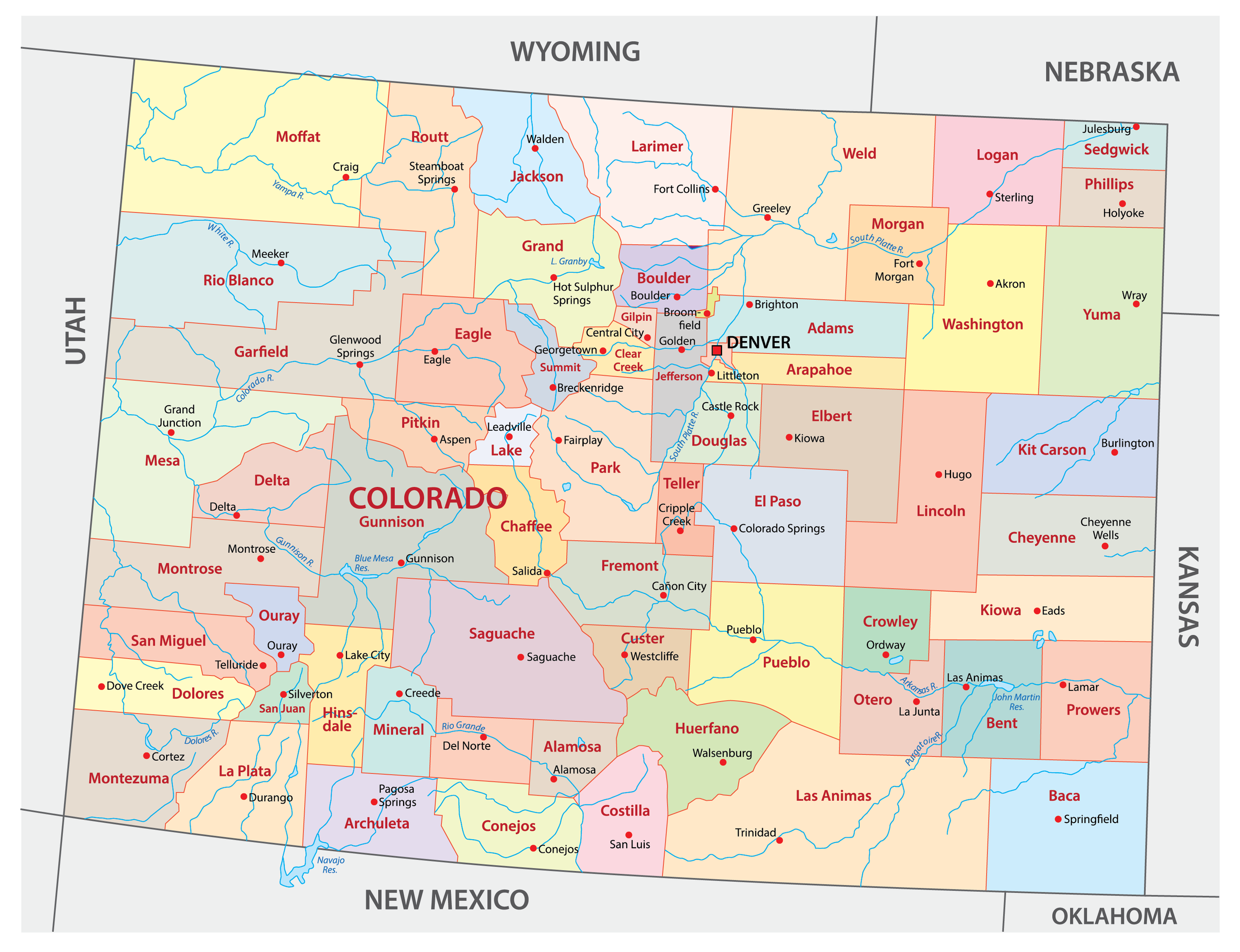 Colorado Maps U0026 Facts World Atlas
