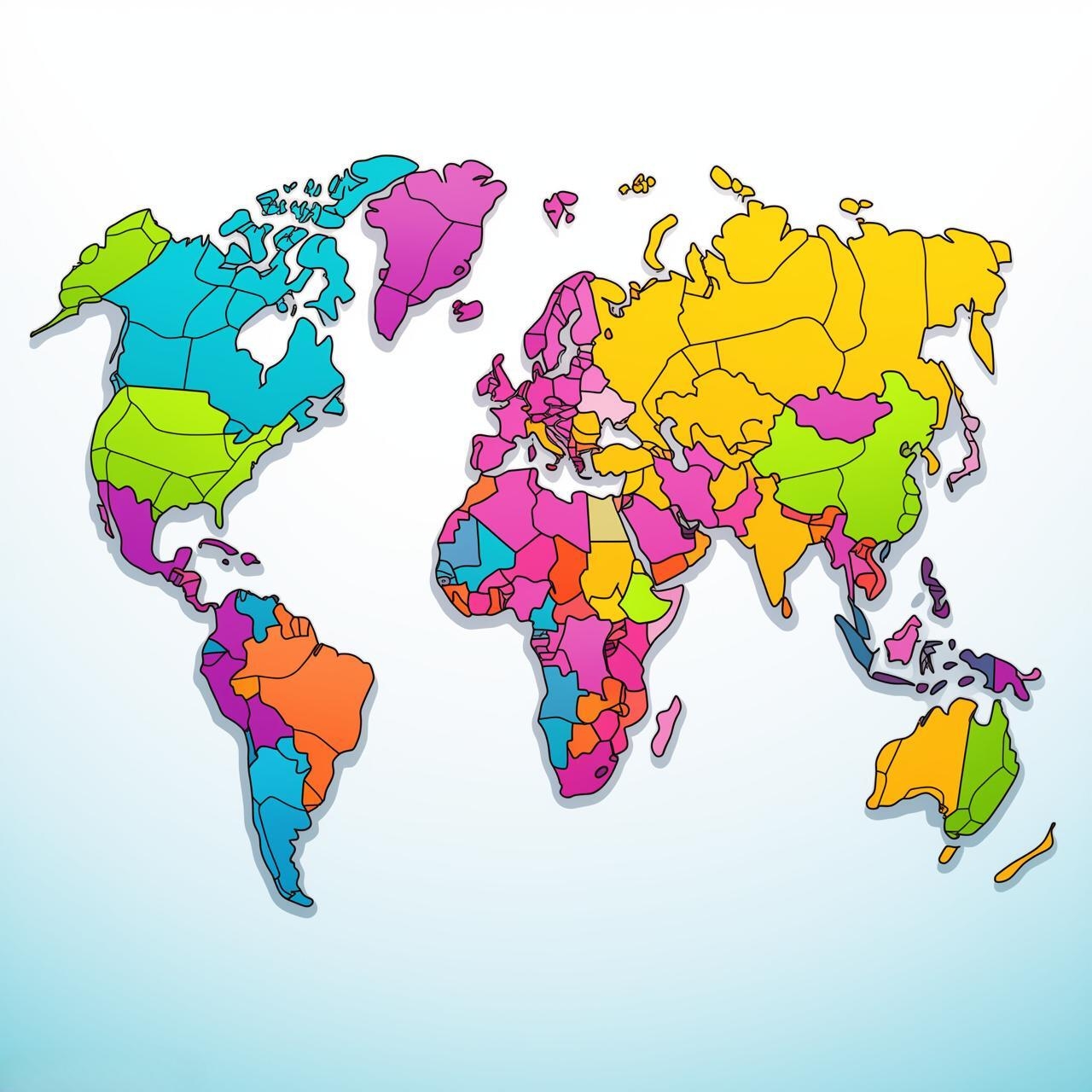 Colored World Map Coloring Page Coloring Pages Mimi Panda Colored World Map Coloring Page Coloring Pages Mimi Panda
