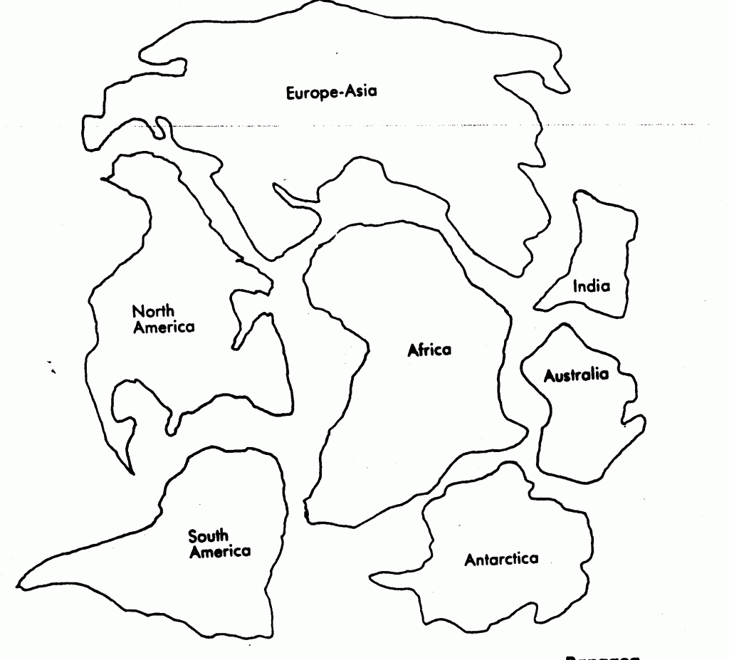 Printable World Map Coloring