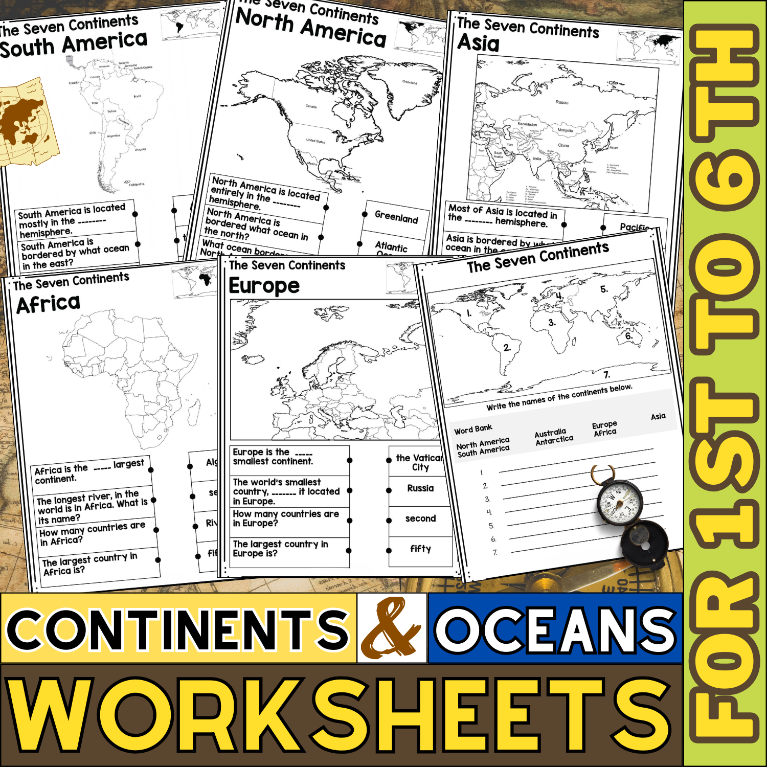 Continents And Oceans Worksheets Blank Map World Map With Countries Made By Teachers Continents And Oceans Worksheets Blank Map World Map With Countries Made By Teachers