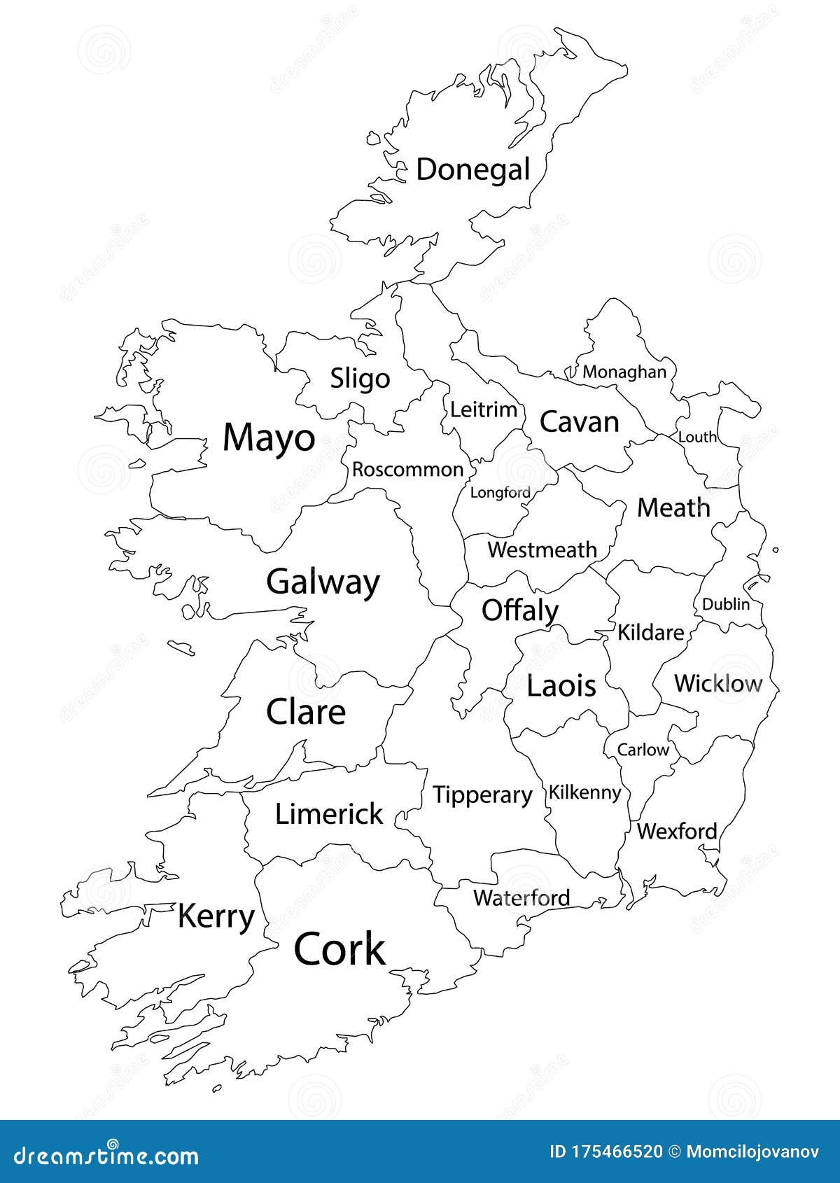 Counties Map Of Ireland Stock Vector Illustration Of Coat 175466520 Worksheets Library Counties Map Of Ireland Stock Vector Illustration Of Coat 175466520 Worksheets Library