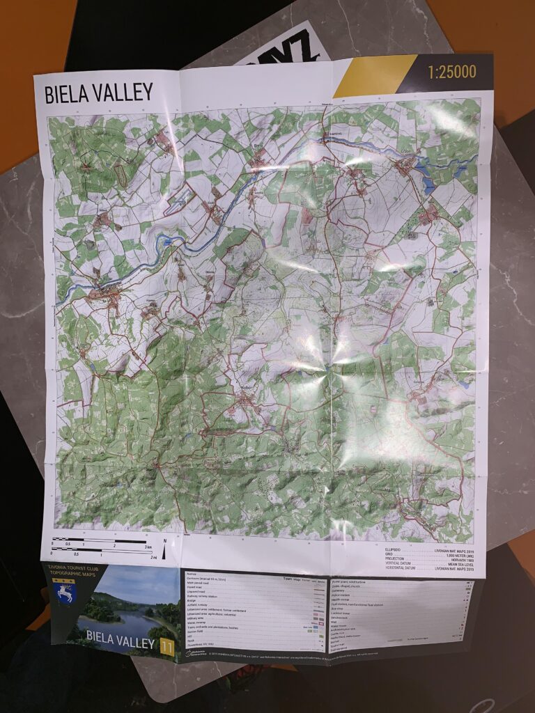 Dayz Livonia Paper Map R dayz