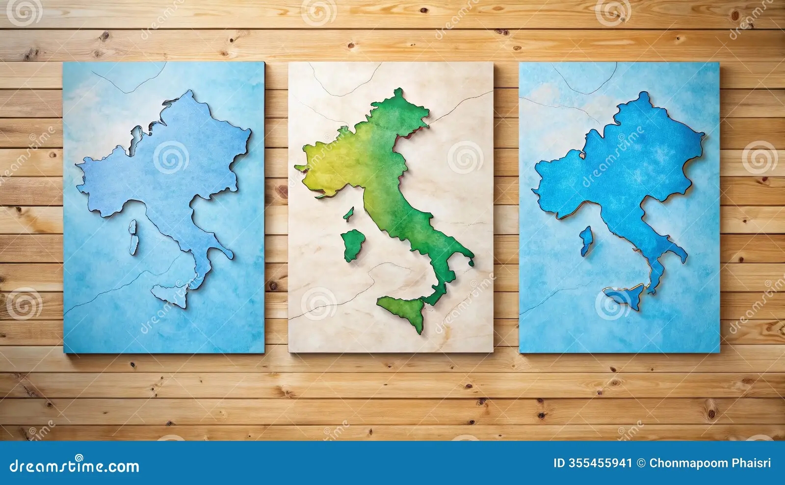 Detailed Printable Italy Maps For Educational Travel Use A Comprehensive Set For Students Educators And Travelers Stock Illustration Illustration Of Material Rivers 355455941