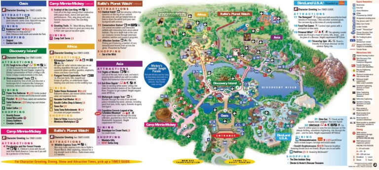 Disney Magic Maps Of Walt Disney World