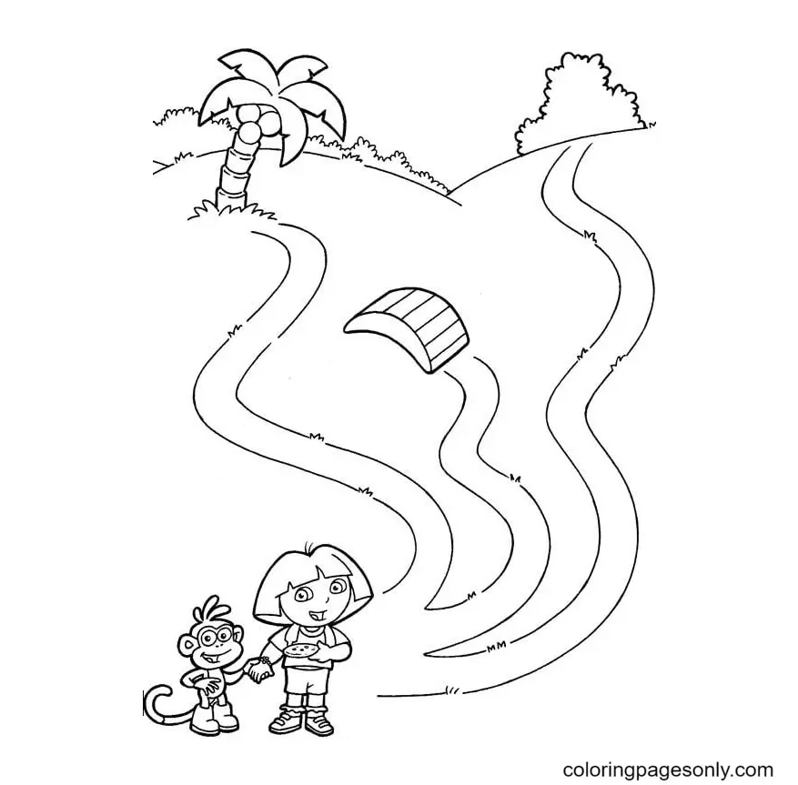 Dora The Explorer Coloring Pages To Print Free Printable Coloring Pages Dora The Explorer Coloring Pages To Print Free Printable Coloring Pages