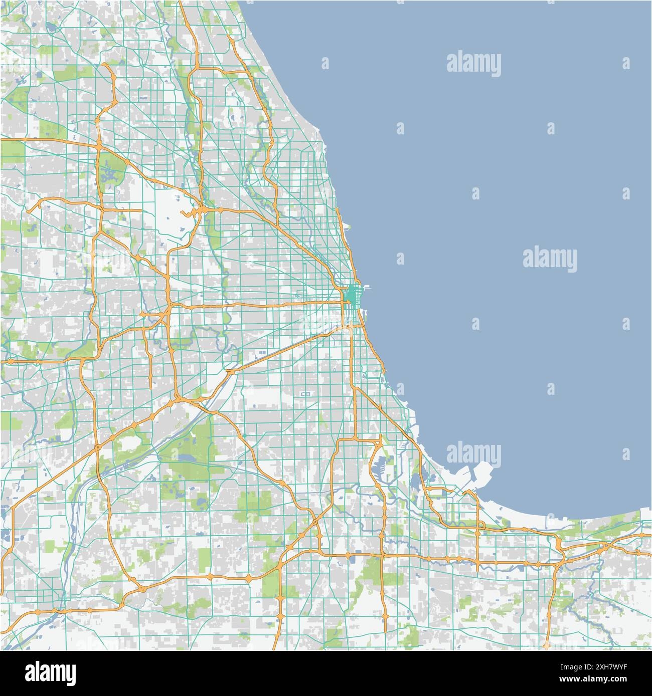 Downtown Chicago Map Hi res Stock Photography And Images Alamy Downtown Chicago Map Hi res Stock Photography And Images Alamy
