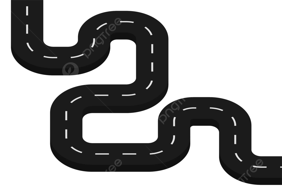 Empty Street Road Map Vector Street Road Map Asphalt PNG And Vector With Transparent Background For Free Download
