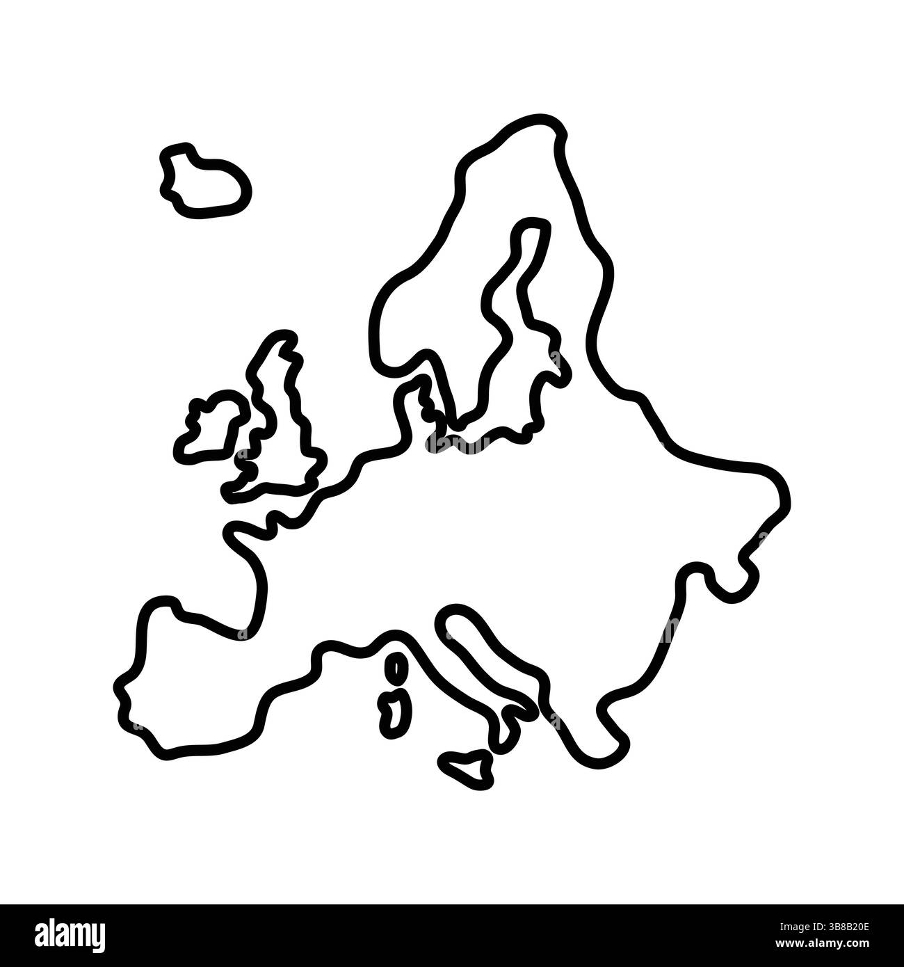 Europe Map Outline Black Hi res Stock Photography And Images Alamy Europe Map Outline Black Hi res Stock Photography And Images Alamy
