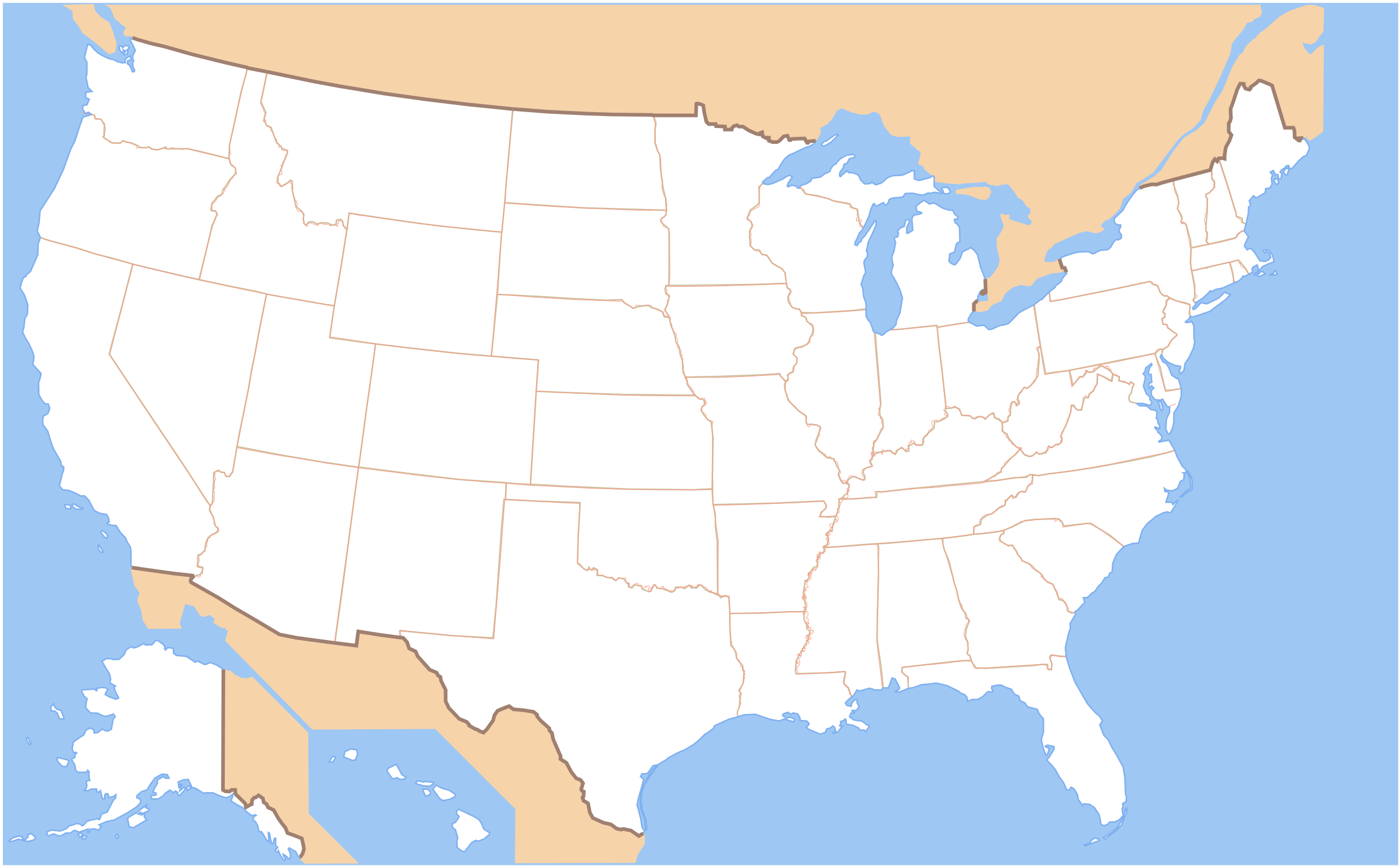 Free Printable Us Map With Cities