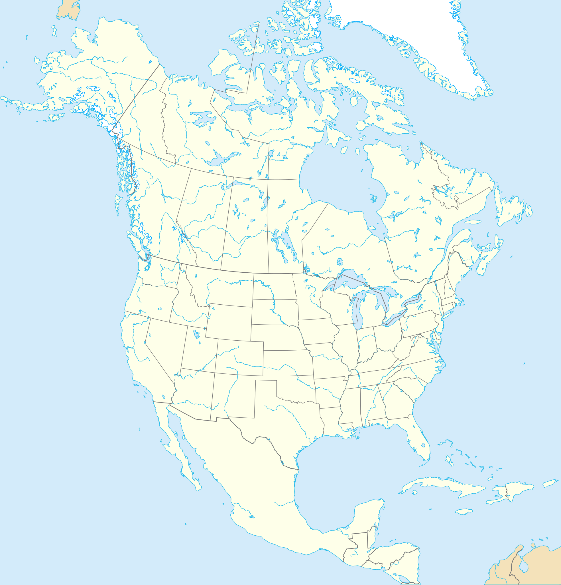 File North America Map With States And Provinces svg Wikimedia Commons File North America Map With States And Provinces svg Wikimedia Commons