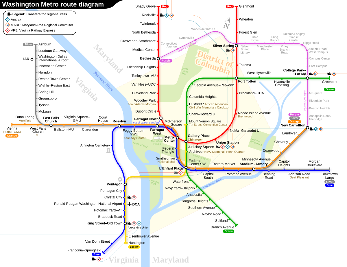 File Washington Metro Diagram Sb svg Wikipedia