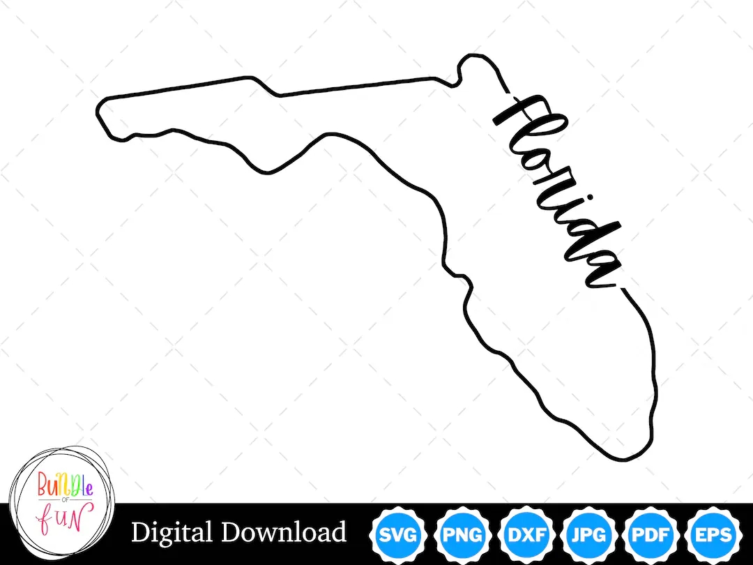 Florida State Outline Design Florida PNG Florida SVG Florida Cut Files Digital Download Design Etsy Florida State Outline Design Florida PNG Florida SVG Florida Cut Files Digital Download Design Etsy