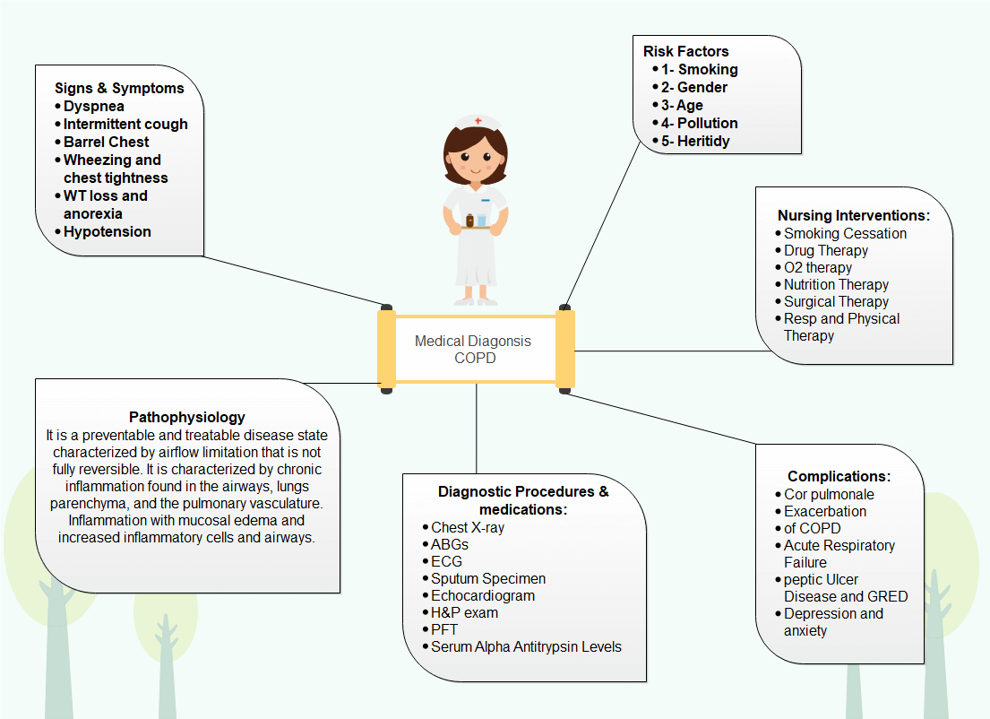 Printable Nursing Concept Map Template