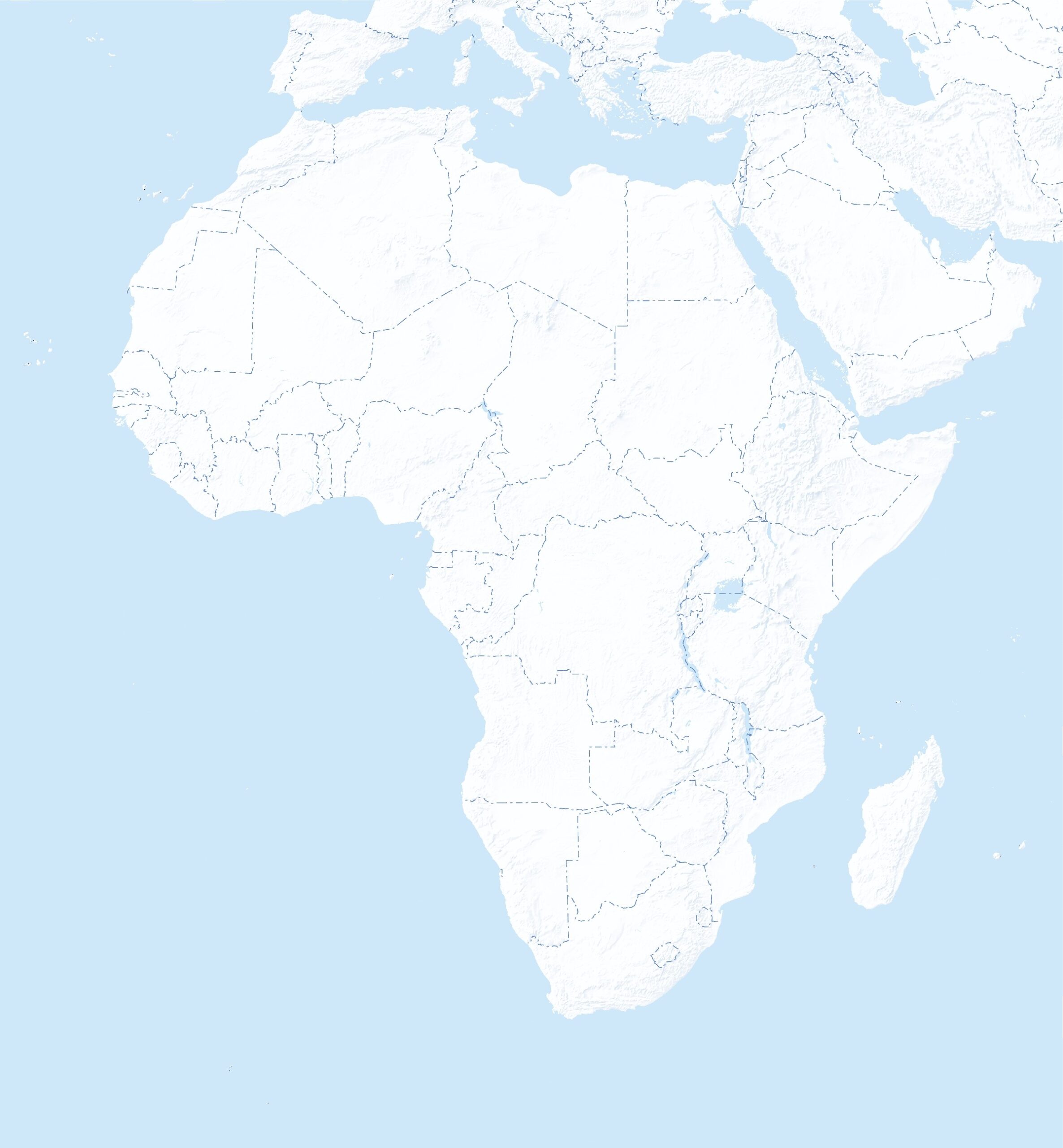 Free Maps Of Africa Mapswire