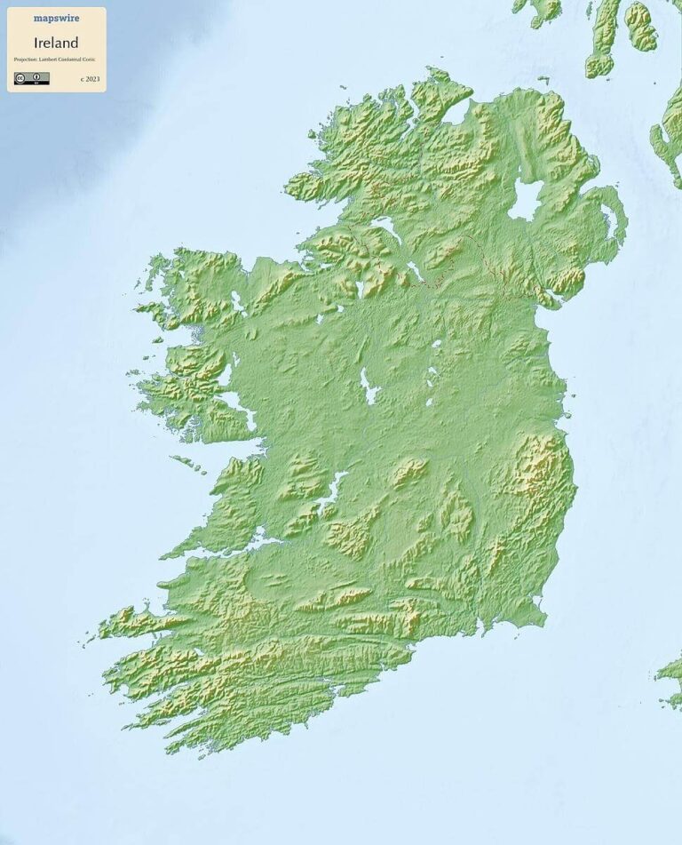 Free Maps Of Ireland Mapswire