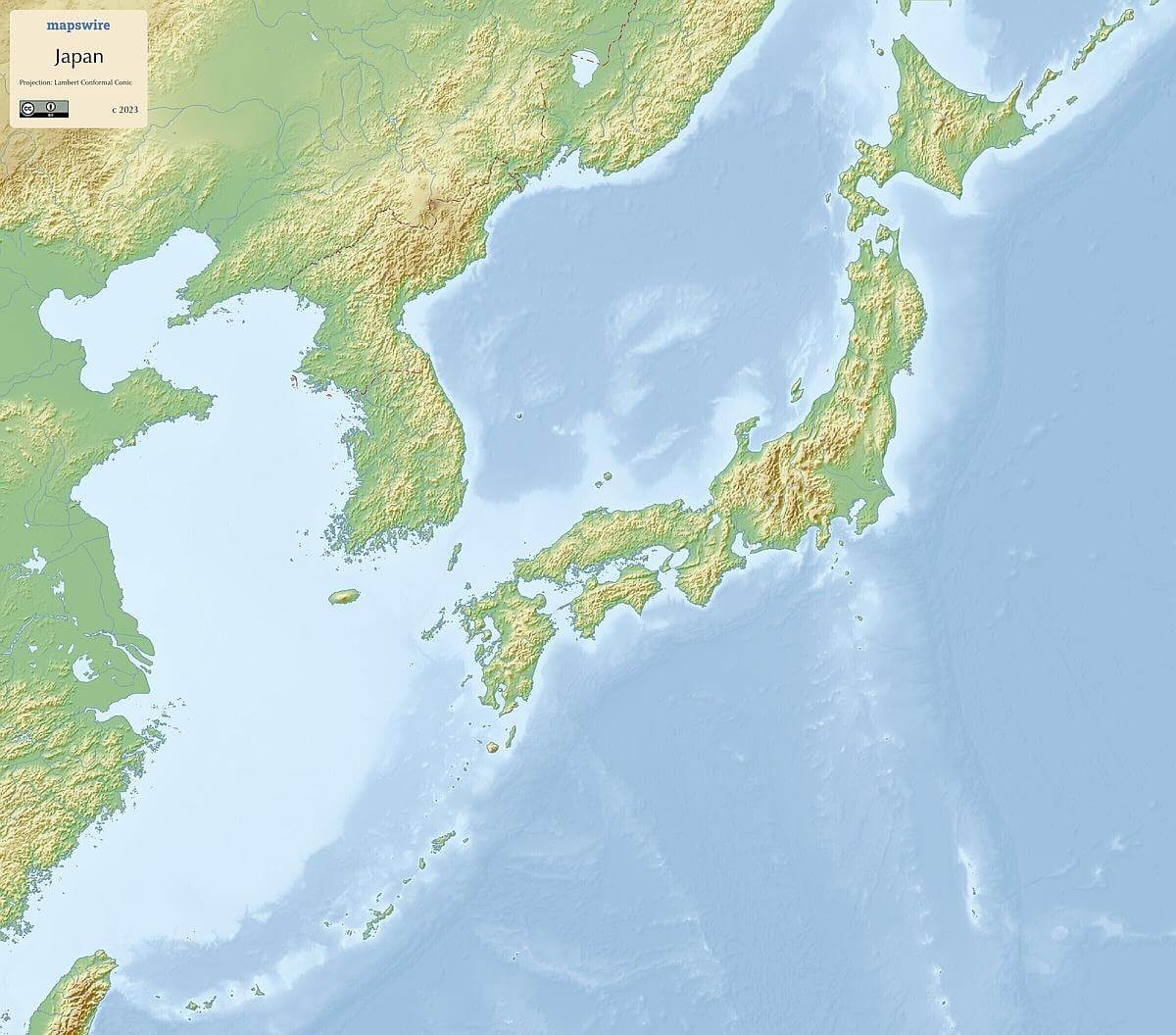 Free Maps Of Japan Mapswire