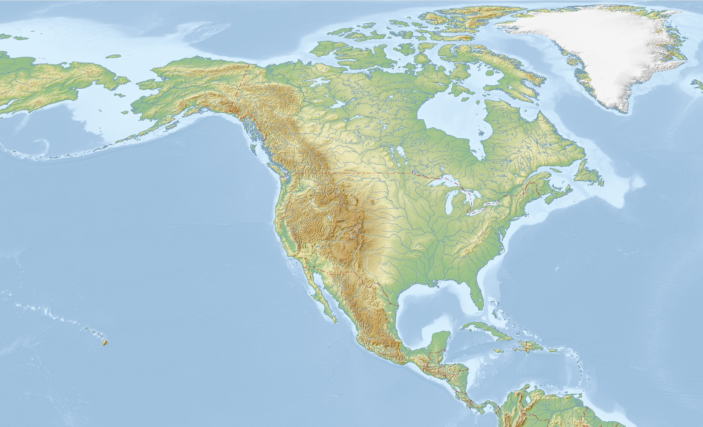 Free Maps Of North America Mapswire