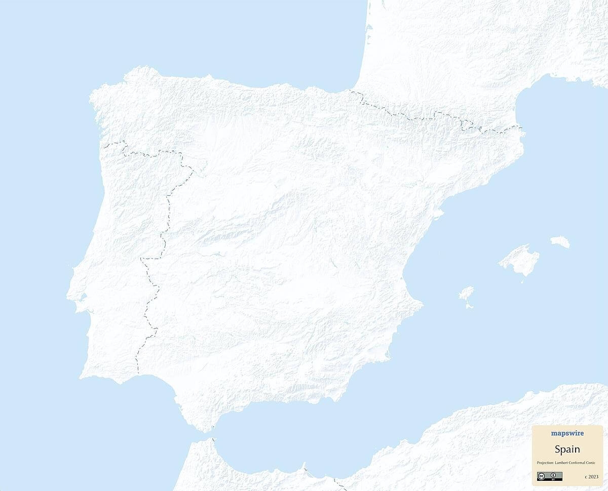 Free Maps Of Spain Mapswire Free Maps Of Spain Mapswire