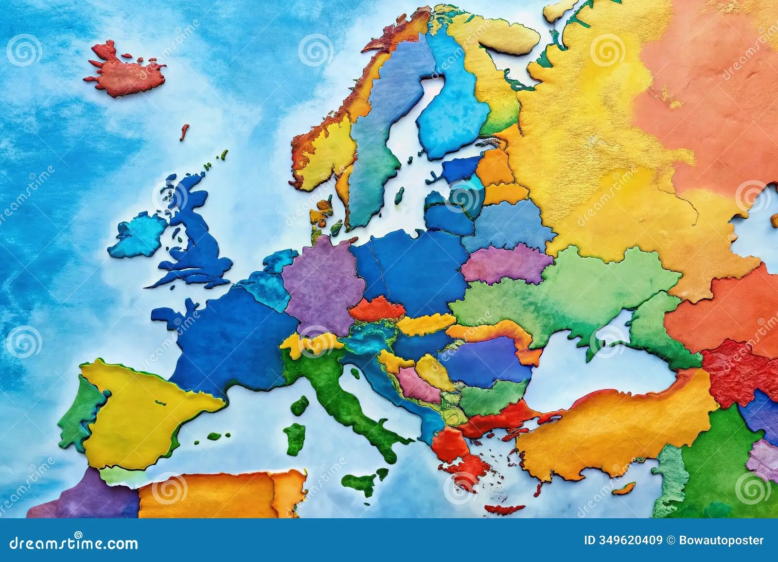 Free Printable European Map Outline Download HighQuality Blank Map 