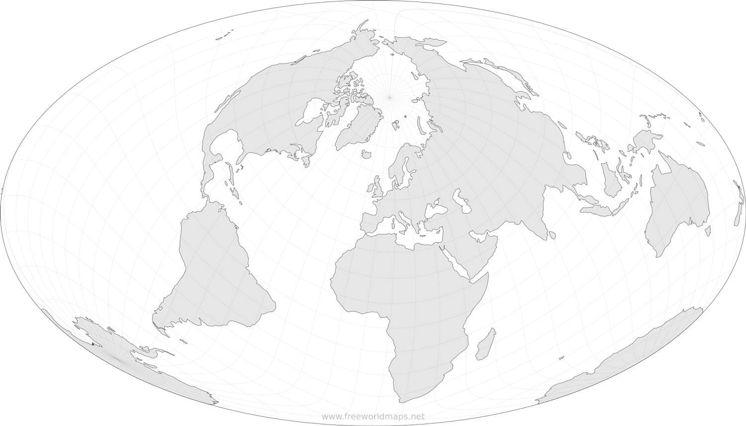 Map Of The World Printable