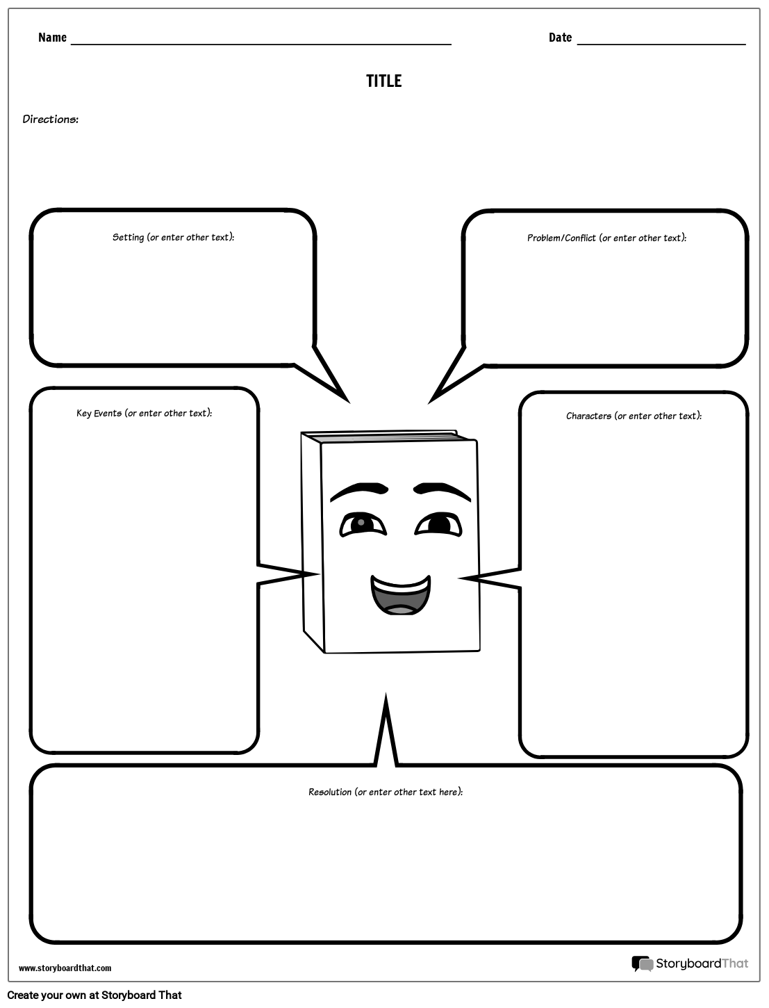 Free U0026 Printable Story Map Templates At StoryboardThat