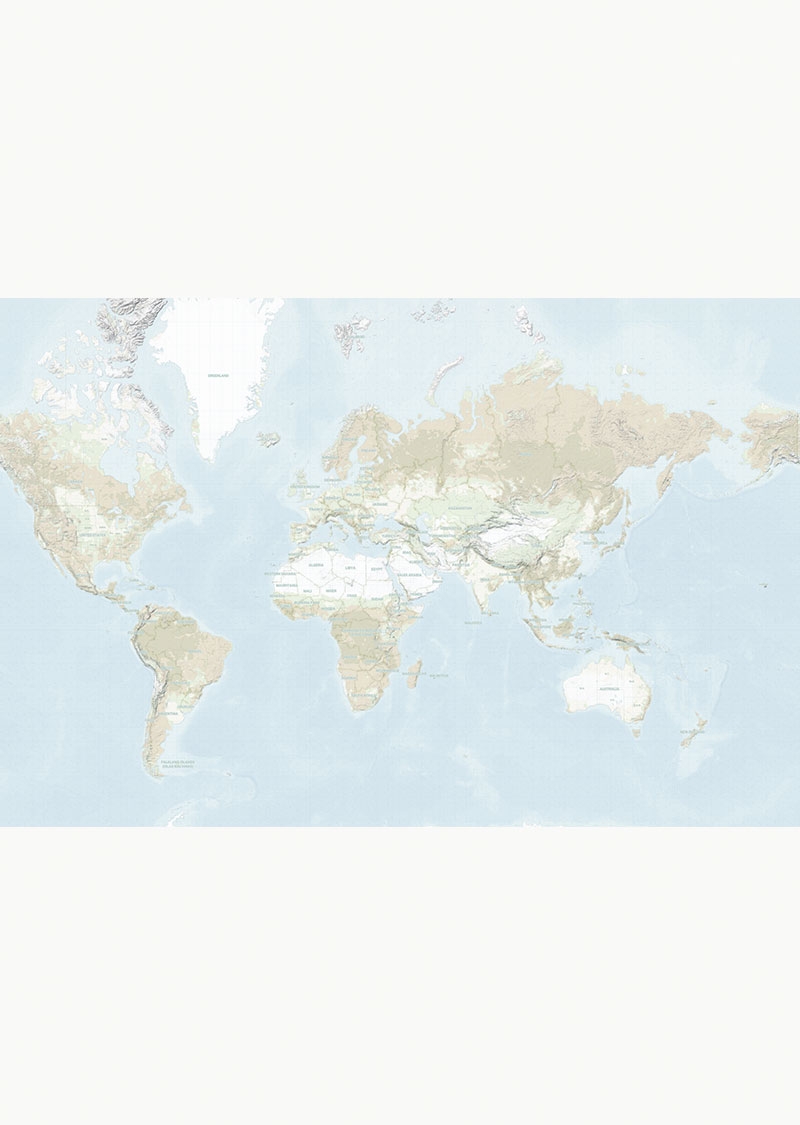 Free World Map Poster Craft U0026 Oak