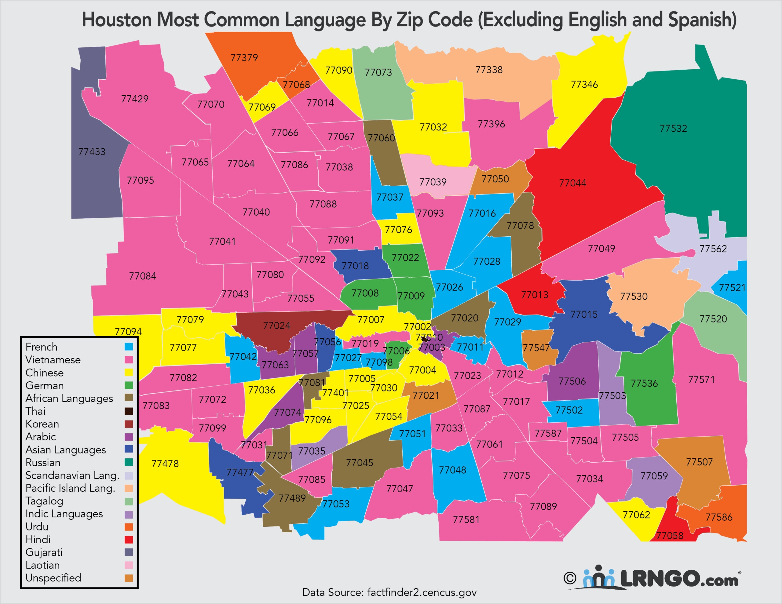 Houston Zip Code Map GIS Geography Worksheets Library