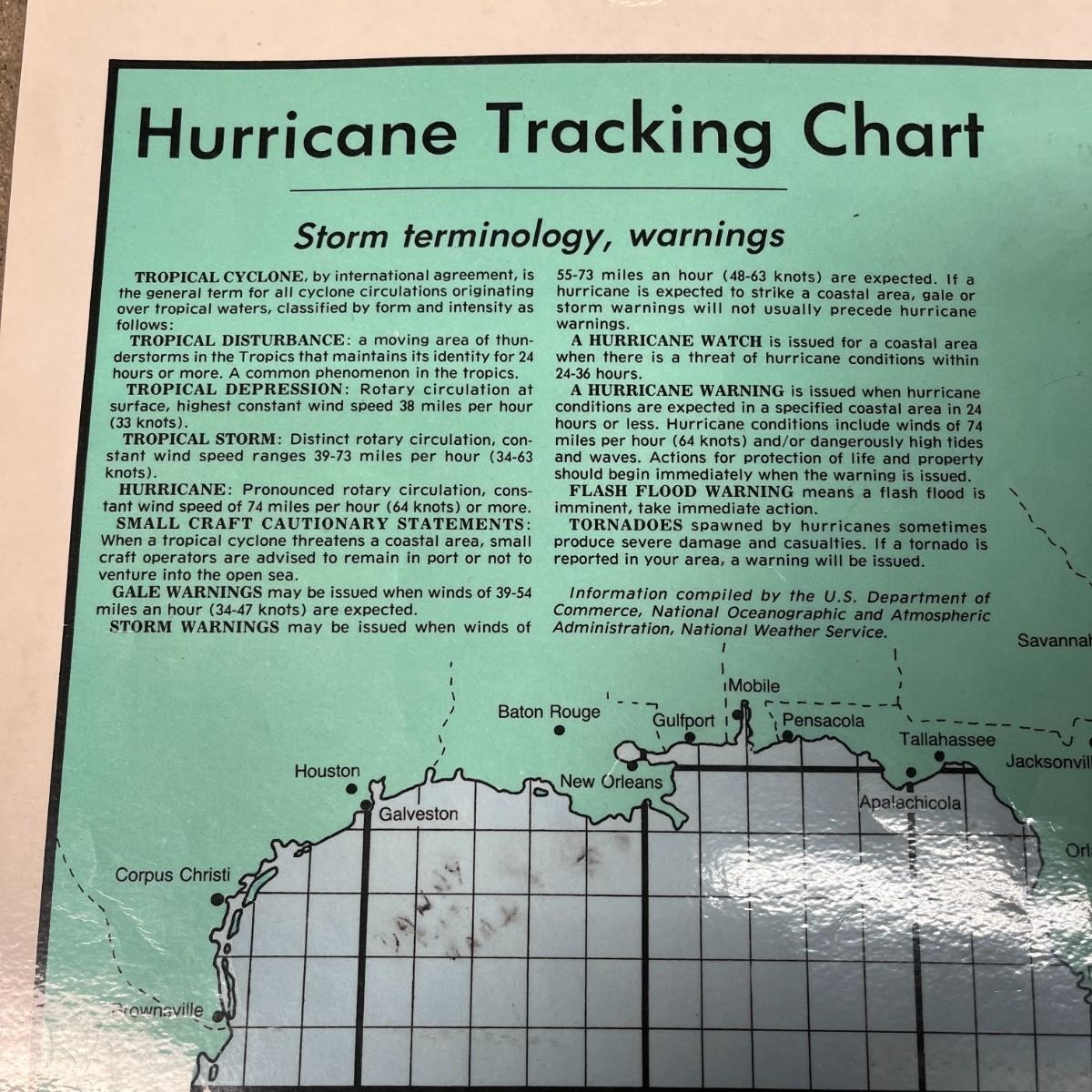 Hurricane Tracker Map Printable