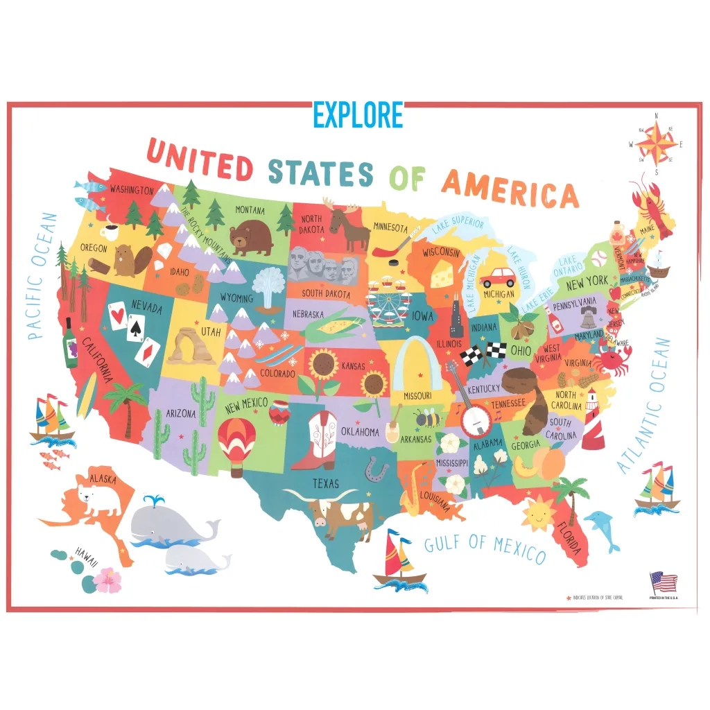 Printable Usa Map With States Printable Usa Map With States