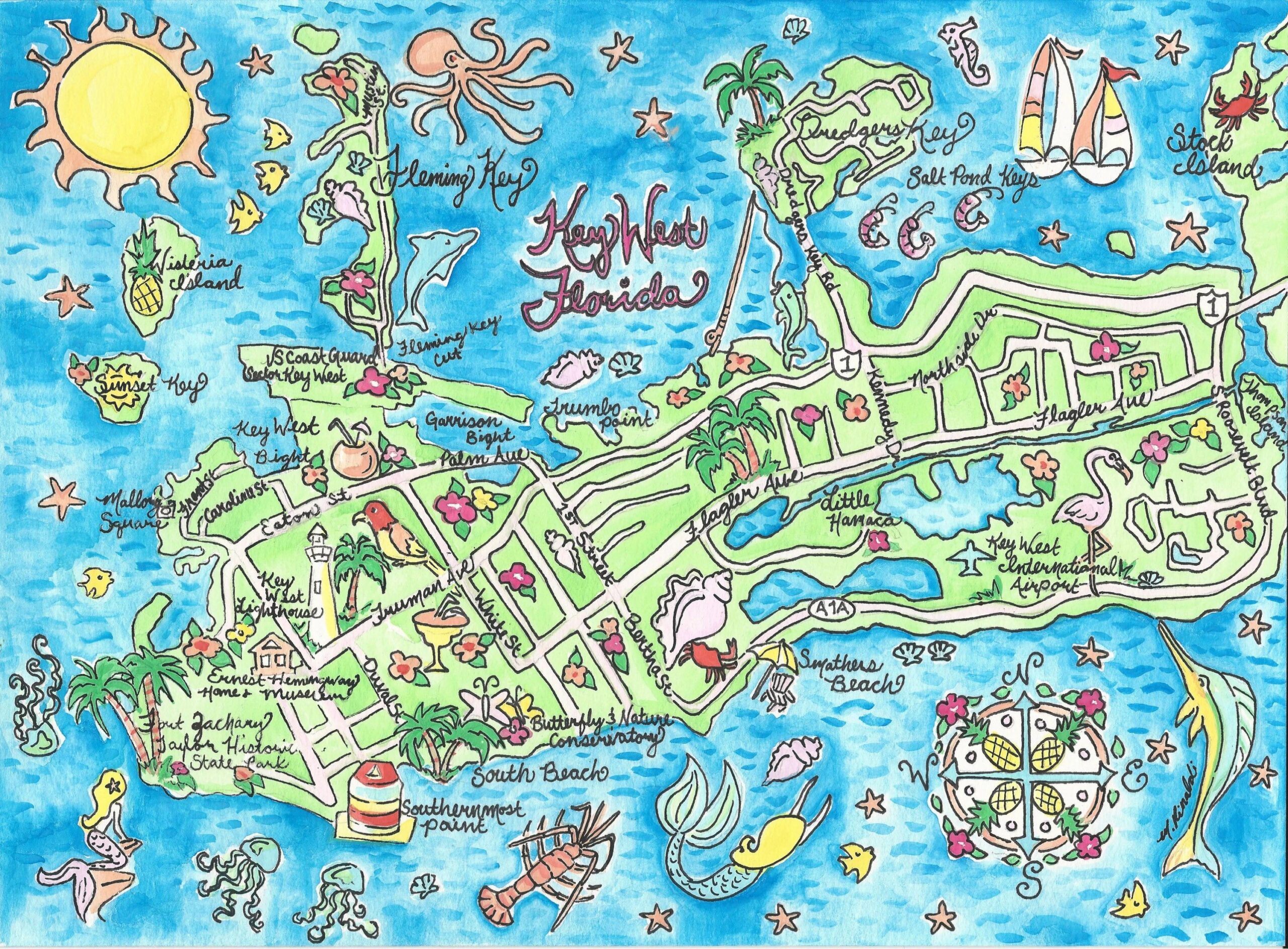 Printable Florida Keys Map Printable Florida Keys Map