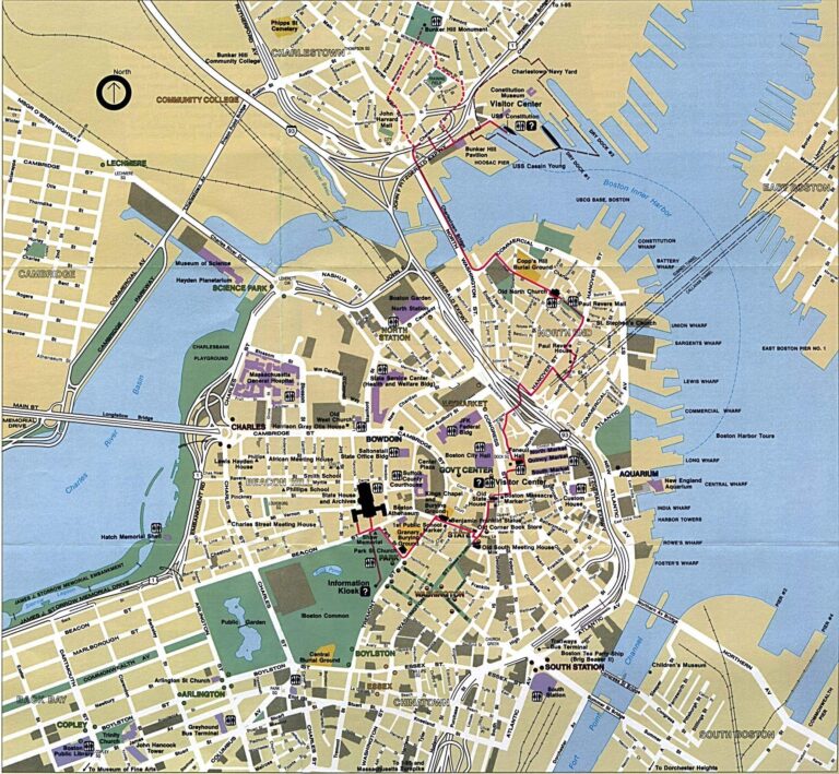 Large Boston Maps For Free Download And Print High Resolution And Detailed Maps