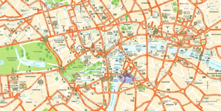 Large London Maps For Free Download And Print High Resolution 